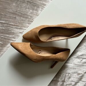 H&M Tan Suede Heels